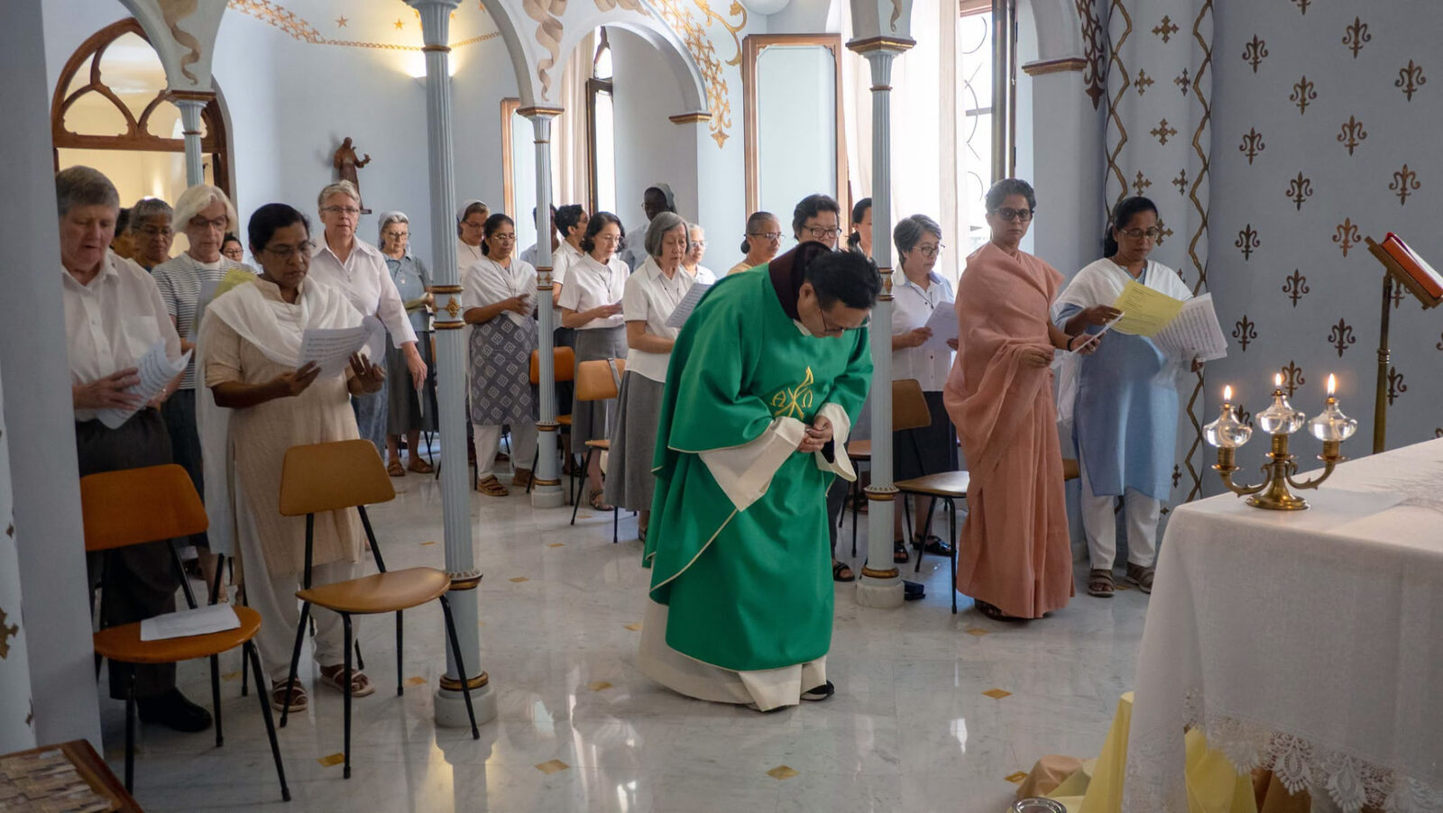 Celebration of Mass with the community